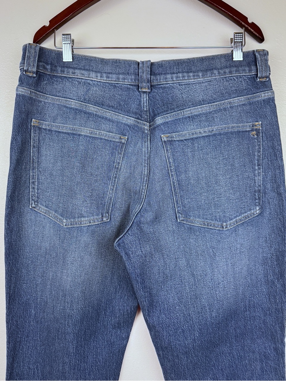 Madewell Perfect Vintage High Rise Jeans Pickaway Wash Plus Size 32 NWT - Picture 8 of 11